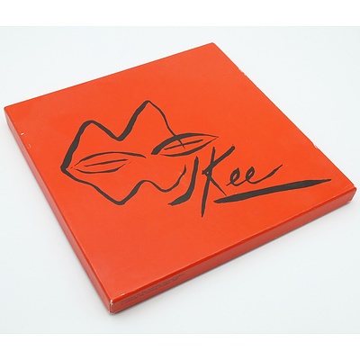 Limited Edition Jenny Kee Patterned Scarf Commissioned by the NGA For It's Opening in 1982