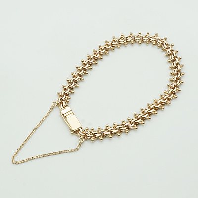 14ct Rose Gold Bracelet 12.2g