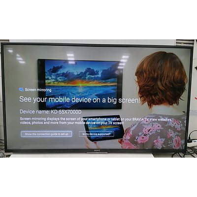 Sony Bravia 55X7000D 55-Inch Widescreen LCD TV
