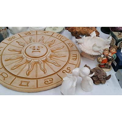 Selection of Ornaments, Candles and Figurines