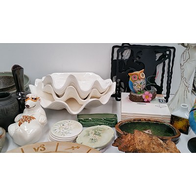 Selection of Ornaments, Candles and Figurines