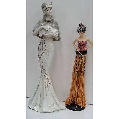 Selection of Ornaments, Candles and Figurines