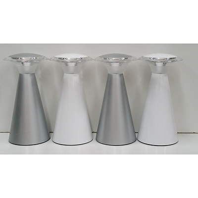 Modern LED Table Lamps - Lot of Four