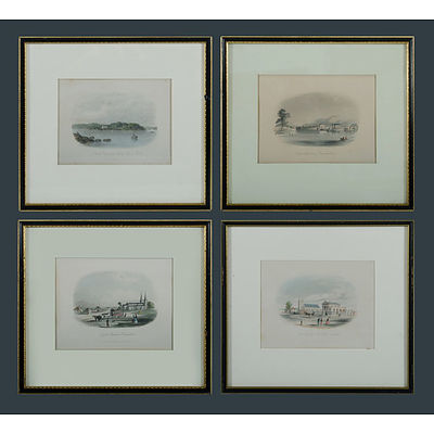 Terry, Frederick Casemero (1827-1869): Four Plates from Australian Keepsake, published 1855.