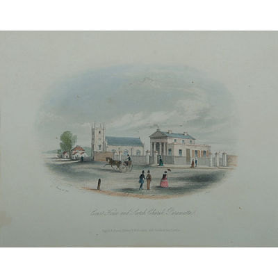 Terry, Frederick Casemero (1827-1869): Four Plates from Australian Keepsake, published 1855.