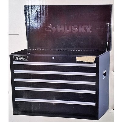 Husky 5 Drawer Tool Chest - demonstration model