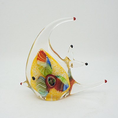 Art Glass Angel Fish