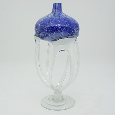 Art Glass Oil Lamp