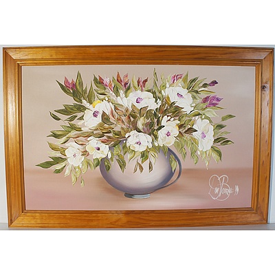 Donald Bourne Springtime Oil on Canvas Board