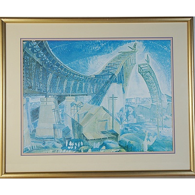 Group of Four Offset Prints Including Artists Grace Cossington Smith, Ken Taber, Annemieke Mein Oam, and Rina Sutzkever