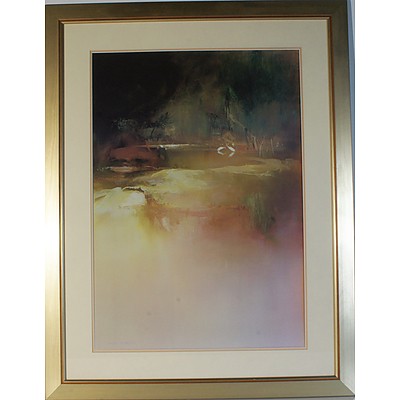 Group of Four Offset Prints Including Artists Grace Cossington Smith, Ken Taber, Annemieke Mein Oam, and Rina Sutzkever