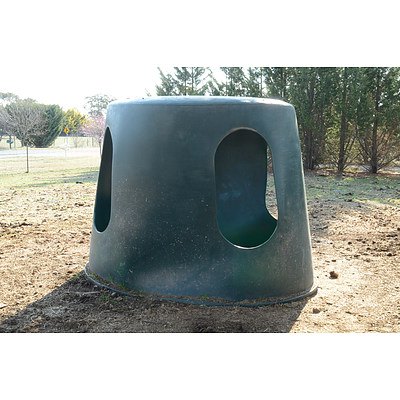 Poly Feed Bins - Lot of Two