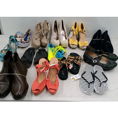 Bulk Lot of Assorted Shoes