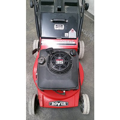 Rover Combat Petrol Lawn Mower