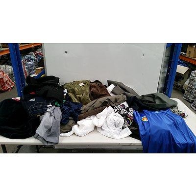 Bulk Lot of Brand New Men's Clothing - RRP $500