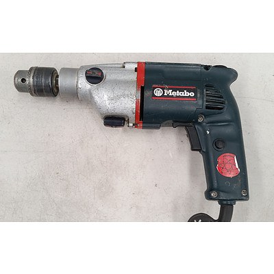 Metabo Sb EDV 800/2 S R+L 800W Variable Speed Impact Drill