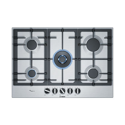 BOSCH Series 6 - 75cm Gas Wok Cooktop Enamelled S/Stl Trive = RRP=$1,299.00