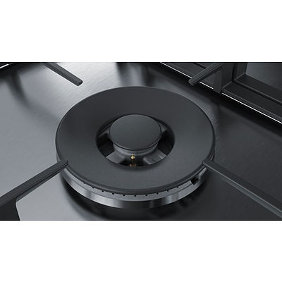 BOSCH Series 6 - 75cm Gas Wok Cooktop Enamelled S/Stl Trive = RRP=$1,299.00