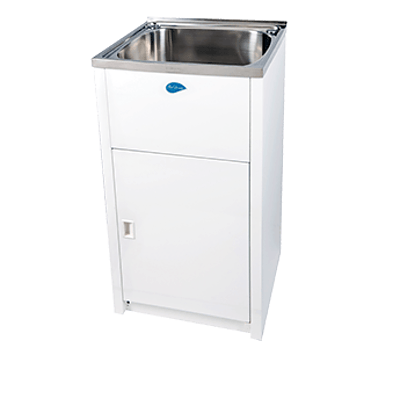 Brand New NuGleam Slim 45L Tub & Cab - SS Bwl/Steel Cab WSS - RRP=$298.00