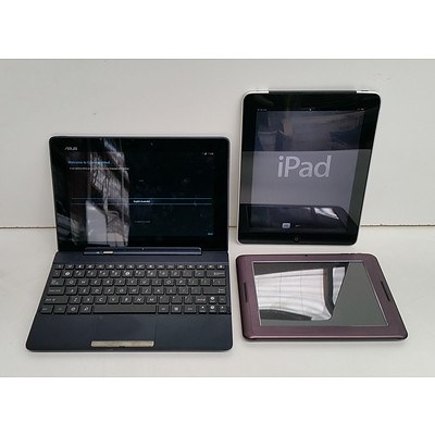 Apple A1337 First Generation iPad, Hyundai S800 & Asus TF300T Tablets