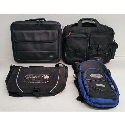 Bulk Lot of Assorted Laptop Carry Bags - Lot of Ten