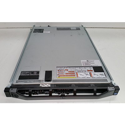 Dell PowerEdge R620 Dual Xeon (E5-2620 0) 2.00GHz 1 RU Server