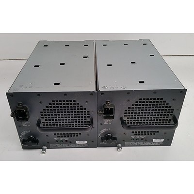 Cisco Catalyst 6500 Series Network Chassis 2500W Power Supply - Lot of Two