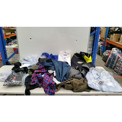 Bulk Lot of Brand New Men's Clothing - RRP $300
