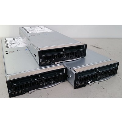 Hp Proliant BL460c G6 Quad Xeon L5520 2.27GHz Blade Servers - Lot of 3
