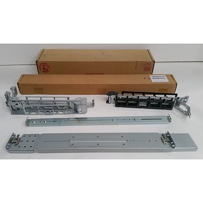Bulk Lot of Assorted Server Rack Rails