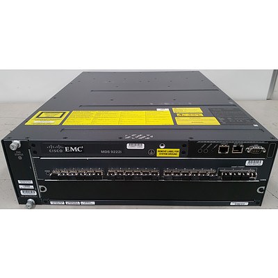 Cisco DS-C9222I-K9 MDS 9222i 18 Port Multiservice Modular Switch