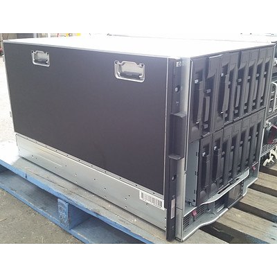 HP BladeSystem C7000 9RU Blade Server Chassis