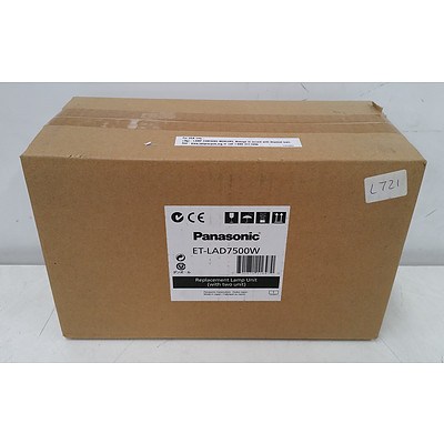 Panasonic ET-LAD7500W Replacement Projector Lamp - Dual Pack *Brand New