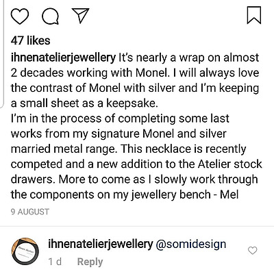 Mel Ihnen, Circles, Cufflinks