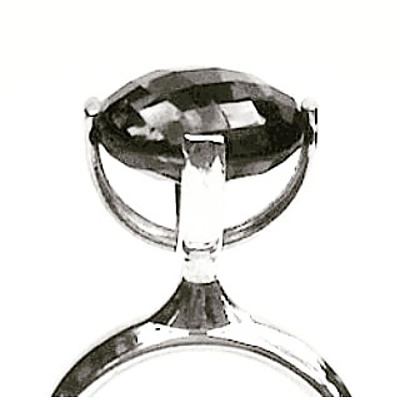 Teya Jay, Smokey Quartz Ring