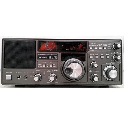 Yaesu FRG-7700 Communications Receiver
