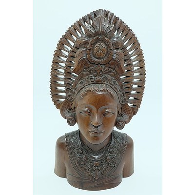 Balinese Bust Carving