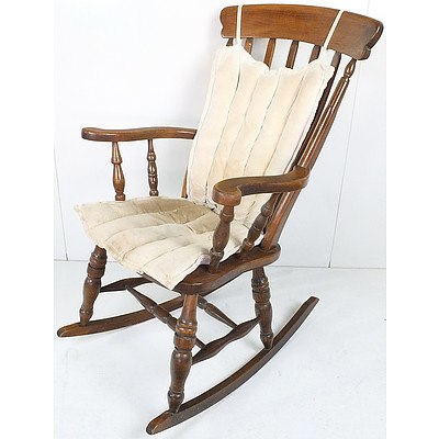 Vintage Oak Rocking Chair