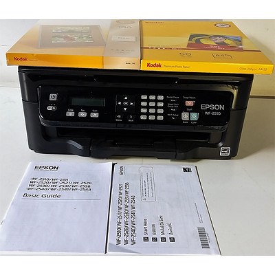 Epson WF-2510 with Kodak Photo Pares