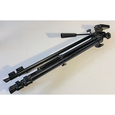 Two Camera Tripods