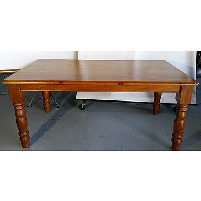 Contemporary Pine Table