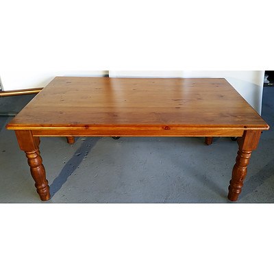 Contemporary Pine Table