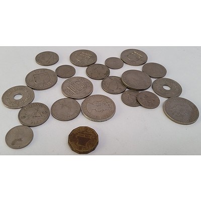1953 - 1965 Fijian Coins x19