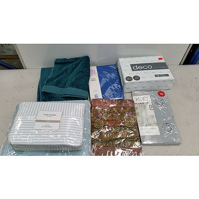 Bulk Lot of Brand New Manchester and Other Bedding/Bathroom Items - RRP $300