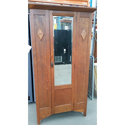 Maple Wardrobe Circa 1920's