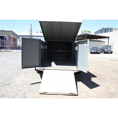 Custom Built Fully Enclosed Motor Cycle Trailer