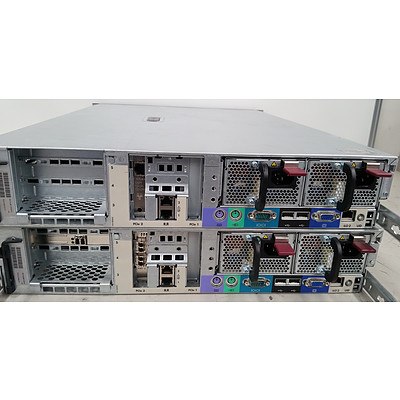 Hp DL380 G5 Dual Dual-Core Xeon 5160 3.0GHz 2 RU Servers - Lot of 2
