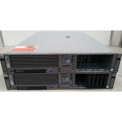 Hp DL380 G5 Dual Dual-Core Xeon 5160 3.0GHz 2 RU Servers - Lot of 2