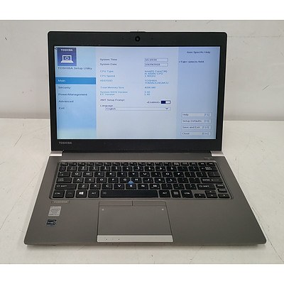Toshiba Portege Z30-A 13-Inch Core i5 (4300U) 1.90GHz Laptop & Docking Station