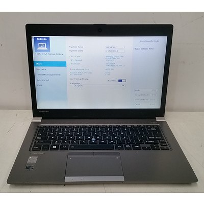Toshiba Portege Z30-A 13-Inch Core i5 (4300U) 1.90GHz Laptop & Docking Station